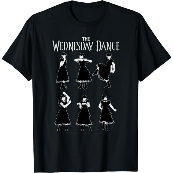 Wednesday The Wednesday Dance Moves Tutorial T-Shirt