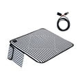 thumbnail image 3 of lionlar Electric Heated Seat Pad Warmer Canvas Heating Pad for Gaming Office Fishing Blue, 3 of 9