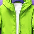 thumbnail image 4 of Clothes for Teen Boys High School Kids Waterproof Rain Jacket Lightweight Raincoat | for Boys and Girls, Soft, Water Resistant, Breathable, Hooded, Outdoor Play, Camping, Travel, 4 of 4