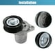 thumbnail image 4 of Conjunto de polea tensora de correa No.6E5Z6A228AA/6E5Z6A228B para Ford Escape 2005-2012 para Ford Focus 2003-2011, 4 of 7
