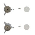 thumbnail image 3 of Manillas de grifo Danco Durable Metal para grifos Sayco Chrome, 3 of 3