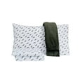 thumbnail image 2 of SANDERS Ensemble de Draps en Peluche Imprimée Blanche Grand, 2 of 5