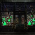 thumbnail image 2 of de Pared Ventana para Fiesta Navidad - Arbol de navidad verde Baoblaze Etiqueta de la pared de la Feliz Navidad, 2 of 7