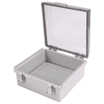 thumbnail image 1 of Clear Electrical Enclosure Box Outdoor Plastic Junction Box Weatherproof Electrical Box 210x210x100mm,1 x Electrical Enclosure Box, 1 of 8