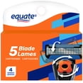 thumbnail image 1 of Equate 5 Blade Razor Refills for Men, 1 of 5