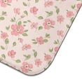 thumbnail image 5 of Pioneer Flower Floral Print Pattern Kitchen Dish Drying Mat 1 Pack, Ultra Absorbent Microfiber Drainer Mat, 16"x18", 5 of 6