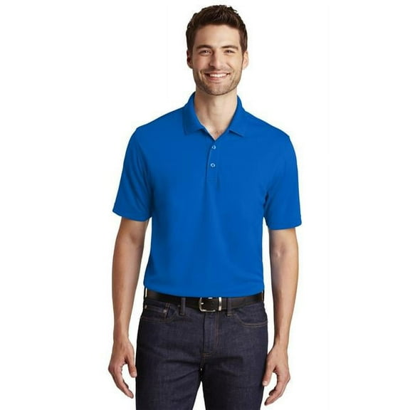 Port Authority 1237294 Dry Zone UV Micro-Mesh Polo Shirt, True Royal - Large