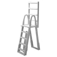 thumbnail image 2 of Aqua Select A-Frame Swing Up & Lock Ladder for Above Ground Swimming Pools, 2 of 5