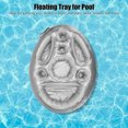 thumbnail image 3 of JFBUJC Inflatable Drink Holder PVC Floating Pool Tray Fruit Wine Mobile Phone Water Inflatable Ice Bed for Swimming Pool Party, 3 of 5