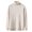 Beige, variant on SnZhen Knit Sweater for Men Concise Fashion Casual Solid Color High Collar Long Sleeve Mens Winter Pullover M Beige
