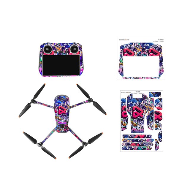 Autocollant Compatible pour Dji3 Pro Drone Rc / Pro Télécommande Film Protecteur Accessoires