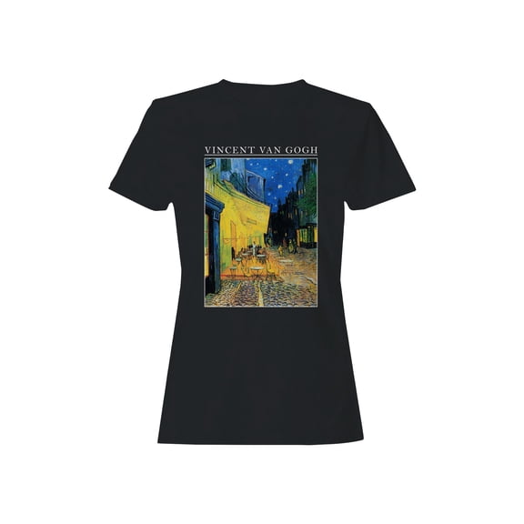 Van Gogh's Starry Cafe Terrace Women's T-shirt