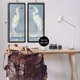 thumbnail image 3 of Stupell Industries White Herons with Ocean Wave Animals Painting Black Framed Art Print Wall Art, 13 x 30, Set of 2, 3 of 8