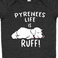 thumbnail image 4 of Inktastic Pyrenees Life is Ruff Great Pyrenees Boys or Girls Baby Bodysuit, 4 of 5
