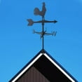 thumbnail image 4 of S SERENABLE Shape Weathervane Weather Vane Wind Spinners Indicator for Farm Yard 2, 4 of 8