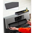 thumbnail image 1 of 2Pcs Stove Top Shelf Silicone Magnetic Leak Proof Anti Slip Oven Rack Organizer for Kitchen Supplies with Raised Non Slip Stripe Design, 1 of 7