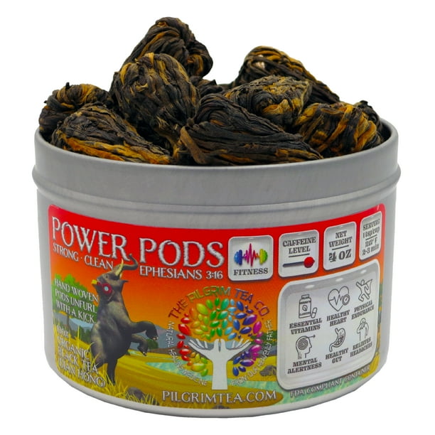 THE PILGRIM TEA CO. &quot;Power Pods&quot; [FITNESS] Blooming Pre
