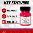 thumbnail image 2 of Pintura acrílica para cuero Angelus Raspberry 30 ml, 2 of 9