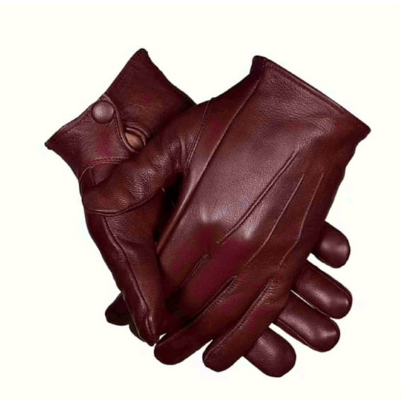 Genuine Leather Dress Gloves For Men