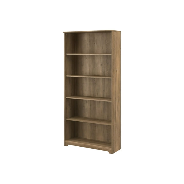 Cabot Bibliothèque Haute à 5 Tablettes en Pin Récupéré - Bois d'Ingénierie