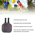 thumbnail image 4 of Paddles, Protective Edge Guard  Rackets with Bag for Indoor X Pattern,Graffiti, 4 of 7