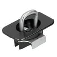 thumbnail image 4 of Reemplazo de anclajes de amarre laterales para cama de camión de acero inoxidable Bull Ring de 4 piezas para F150 2015-2021, color negro, 4 of 12