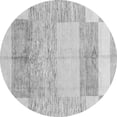 thumbnail image 1 of Ahgly Company Indoor Round Abstract Gray Modern Area Rugs, 8' Round, 1 of 4