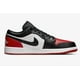thumbnail image 4 of N I-K-E A i r-Jor-dan 1 Low Shoes White Black Varsity Red 553558-161 Men's & GS NEW, 4 of 6