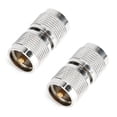 thumbnail image 3 of Tbest Strong Connectivity 50ohms Impedance 2Pcs Coax Adapter Male To Male Plug, 3 of 8