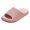 Pink, variant on EVA Slides for Women Comfortable Slip on Slippers with Arch Support Summer Solid Thick Sole Outdoor Sandals Dark Gray Size 10