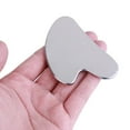 thumbnail image 4 of Stainless Steel Massage Scraping Tool for Face Body Skin Stainless Steel Scraper Facial Tool Metal Face Massager B, 4 of 7