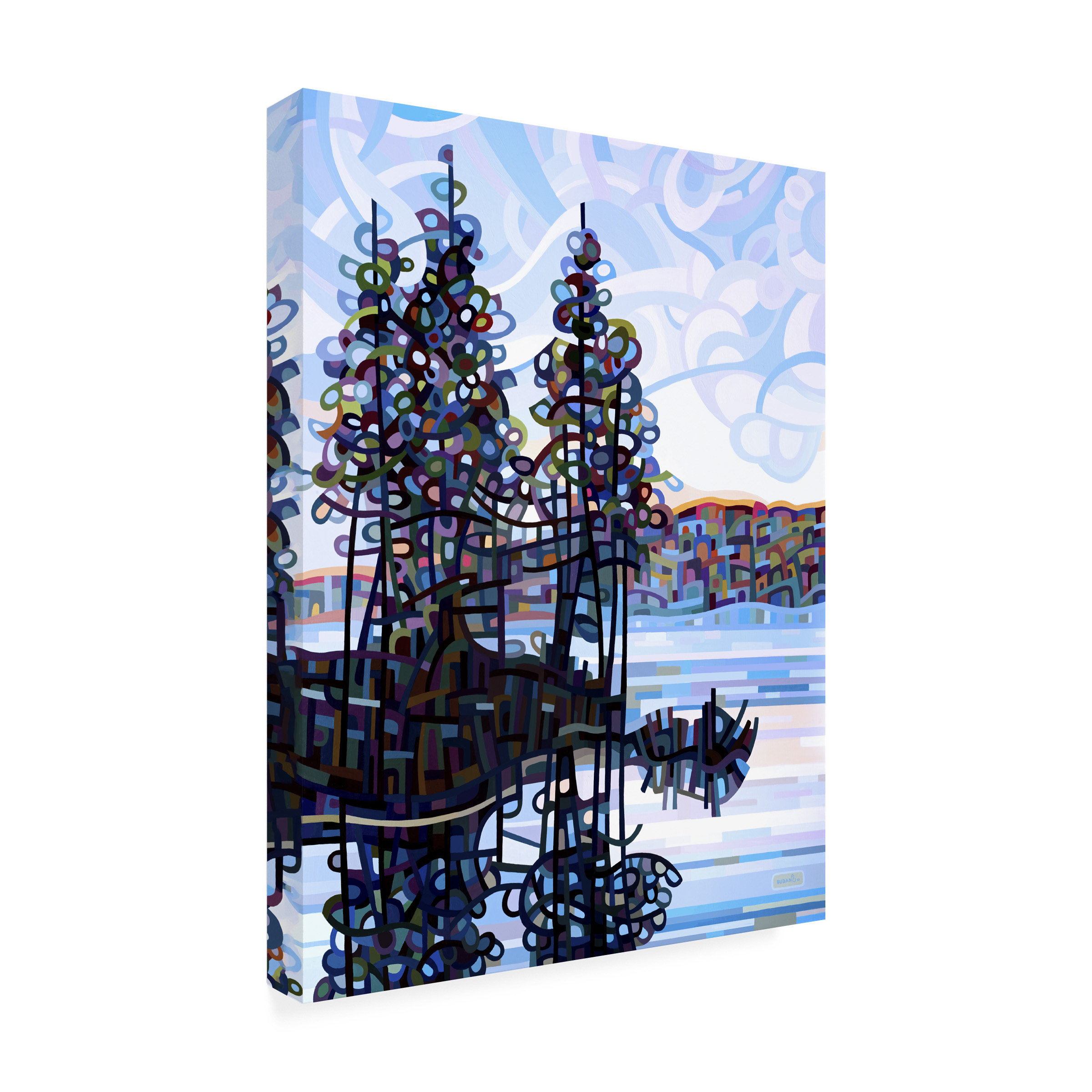 Mandy Budan 'Haliburton Morning' Canvas Art