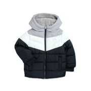 Swiss Tech Baby and Toddler Boys Heavyweight Puffer Jacket, Sizes 12M-5T