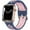 Blue-Pink, variant on ALMNVO Silicone Compatible for Apple Watch Bands 40mm 44mm 38mm 42mm 41mm 45mm, Breathable Soft Silicone Wristbands Adjustable Bands for Apple Watch Series 3/6/5/4/7/2/ 1/SE/ Nike+