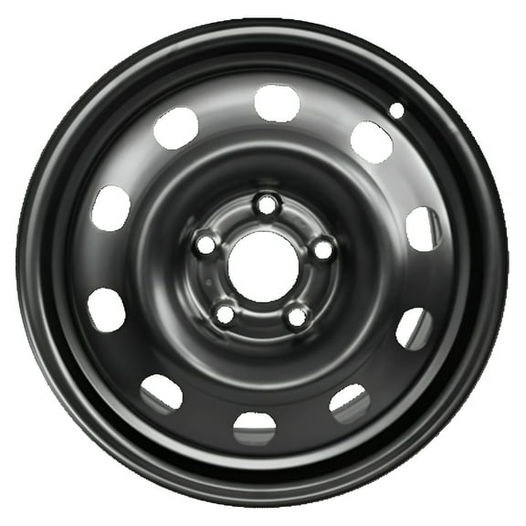 For 2013-2020 Dodge Caravan 17 Inch Painted Black Rim - OE Direct Replacement - Road Ready Car Wheel