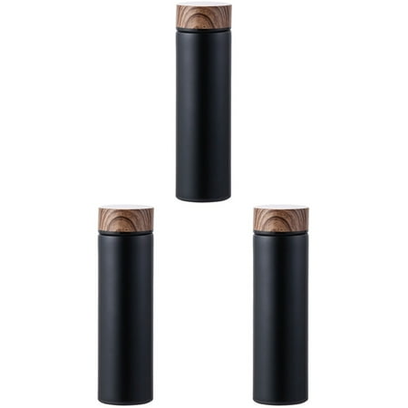 

NUOLUX 3pcs Stainless Steel Water Holder Outdoor Water Bottle Insulated Water Bottle Car Mount Water Bottle