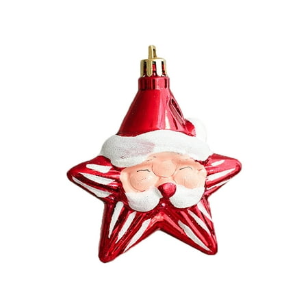 

ZHUASHUM 2Pcs Christmas Pentagram Ornaments Combination Ornaments Children S Christmas Tree Glove Pendant