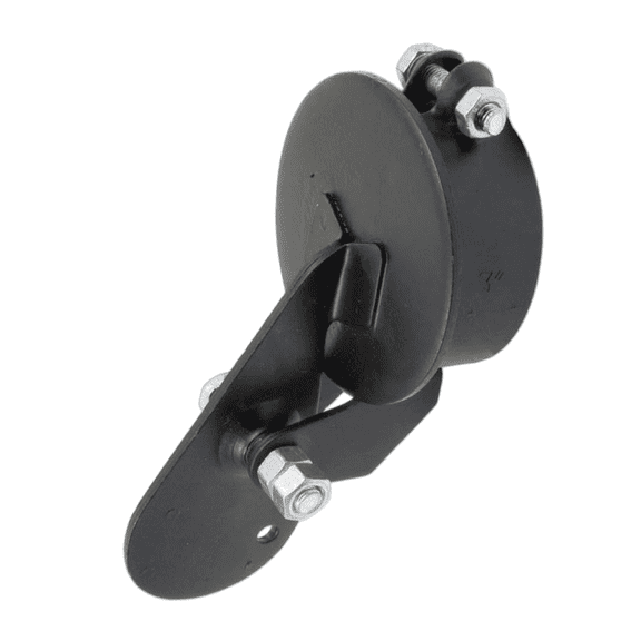 ​​2 Inch Tractor Exhaust Rain Cap - Black Weatherproof Flap Cover for 2" Muffler Pipe Opening​​