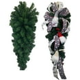 thumbnail image 2 of Norway Artificial Pine Teardrop 32" Set of 2 - Green - 32, 2 of 3