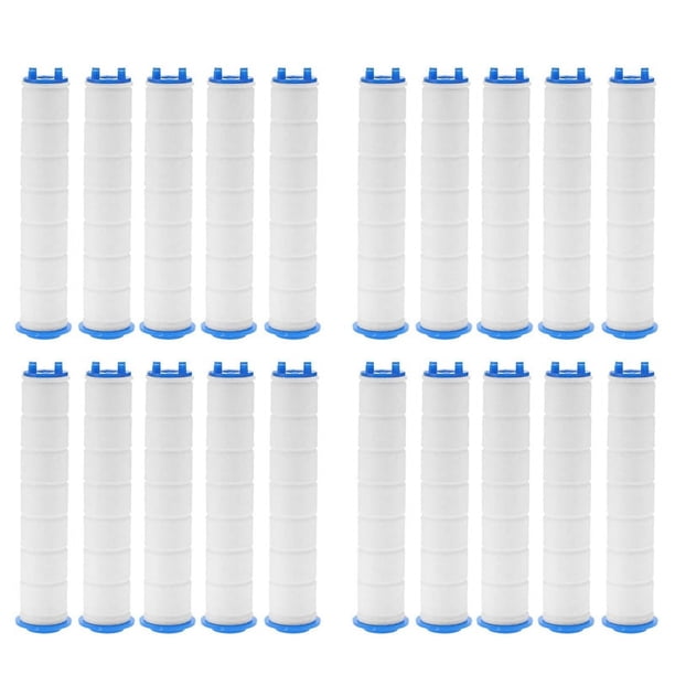 Filtro de Ducha de Mano de 20 Piezas, Baño, BañEra, Ducha, Filtro, NúCleo, Purificador de Agua