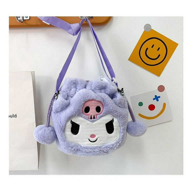 Kawaii Sanrio Cinnamoroll Kitty Kuromi My Melody Pencil Case Pu Waterproof  Cartoon Pen Bag Kindergarten Opening Gifts Child Toys