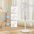 thumbnail image 5 of PELONIS Ventilador de pie oscilante con control remoto de pedestal de 16 pulgadas, temporizador de 7 horas, 3 velocidades, 5 of 5