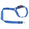 thumbnail image 4 of Cinturón de seguridad para mascotas Bling Bling con reposacabezas ajustable color azul, 4 of 12