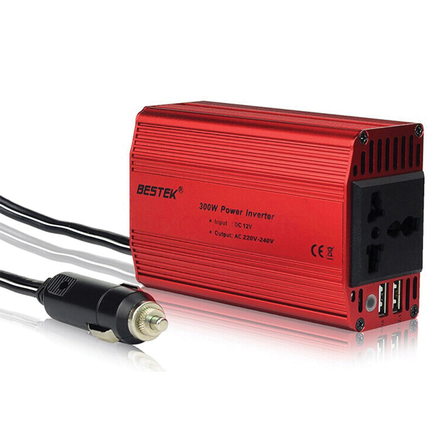 BESTEK MRI3011BU 300Watt 12Volt DC Plugin Cigarette Lighter Power