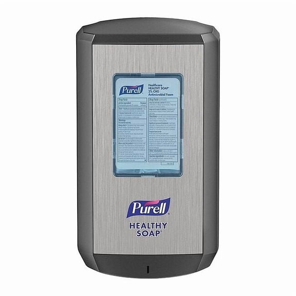 Soap Dispenser,Wall Mount,Automatic, Touch-Free, Graphite 7834-01