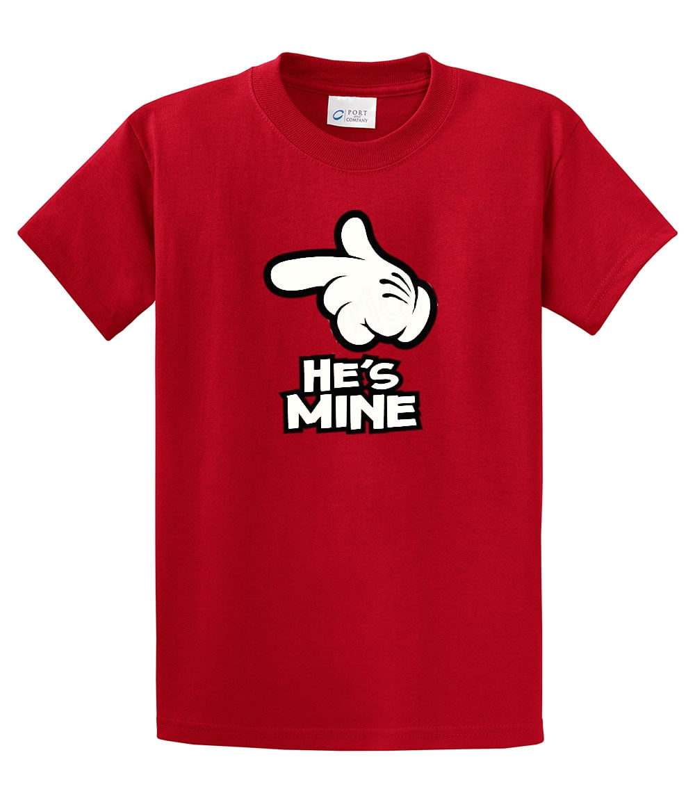 He's Mine with Finger Pointing Tee Shirt Black - Picture 46 of 53