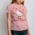 thumbnail image 5 of Hello Kitty T-Shirt for Boys Girls, Unisex Novelty Short Sleeve Tee, Casual Crew Neck Tops, 4-16 Y, 5 of 8