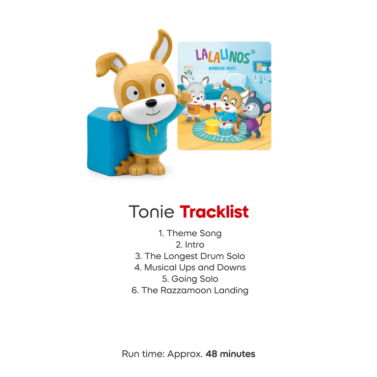 tonies Lalalinos Cosmo Bumbaloo Beats Tonie Audio Toy Figurine