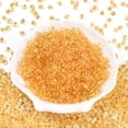 thumbnail image 1 of 3/0 Baking Paint Glass Fringe Seed Beads Teardrop Orange 5x4~4.5x3.5~4mm Hole: 1mm about 4500pcs/pound, 1 of 4