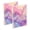 Soft Pink Purple Blue Marble, variant on Haosy Deep Blue Sparkling and Shining Notebooks 1-subject Journal 60 Sheets A5 College Ruled Paper Detachable Ring 8.3"x5.7"